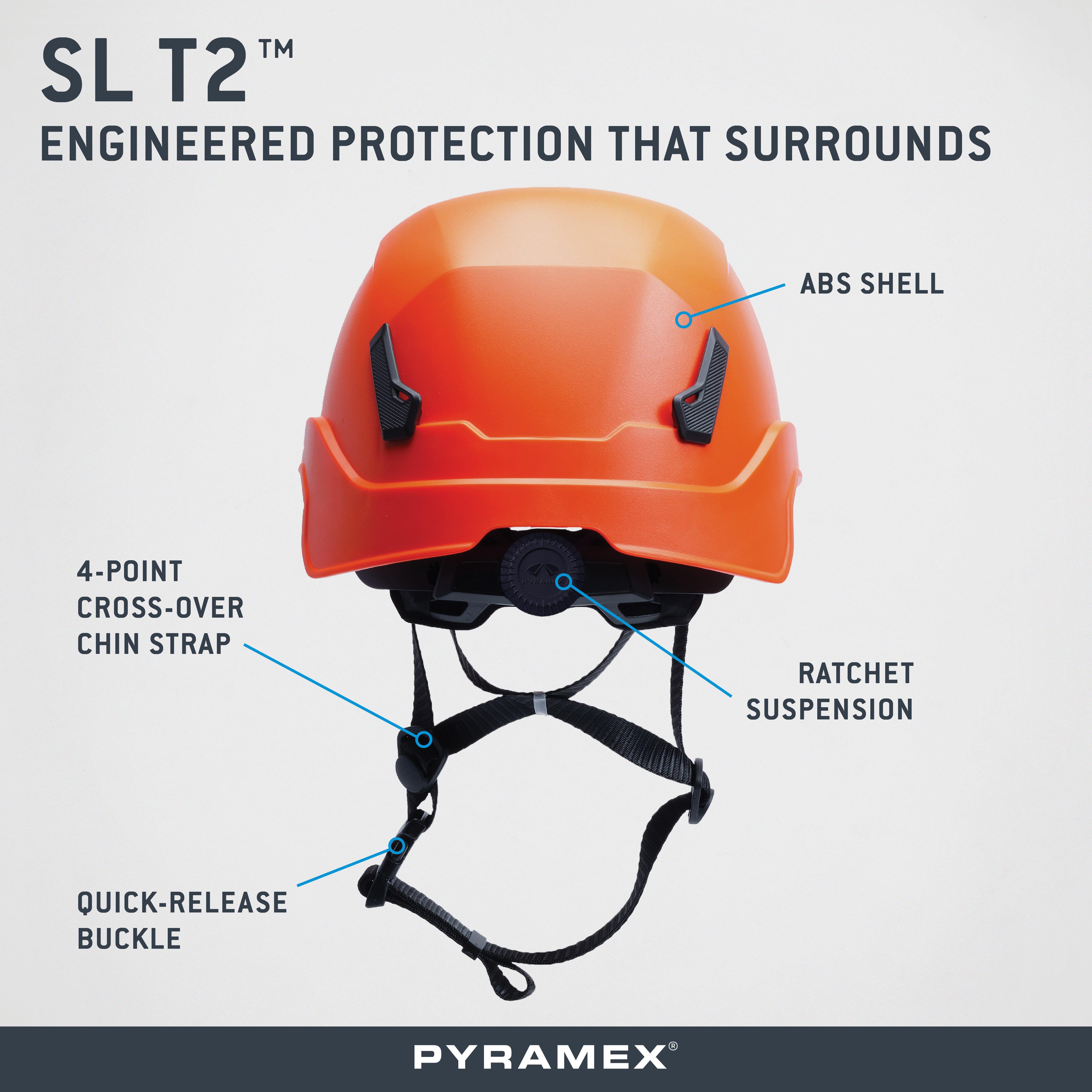 SL T2™ Safety Helmet Vented