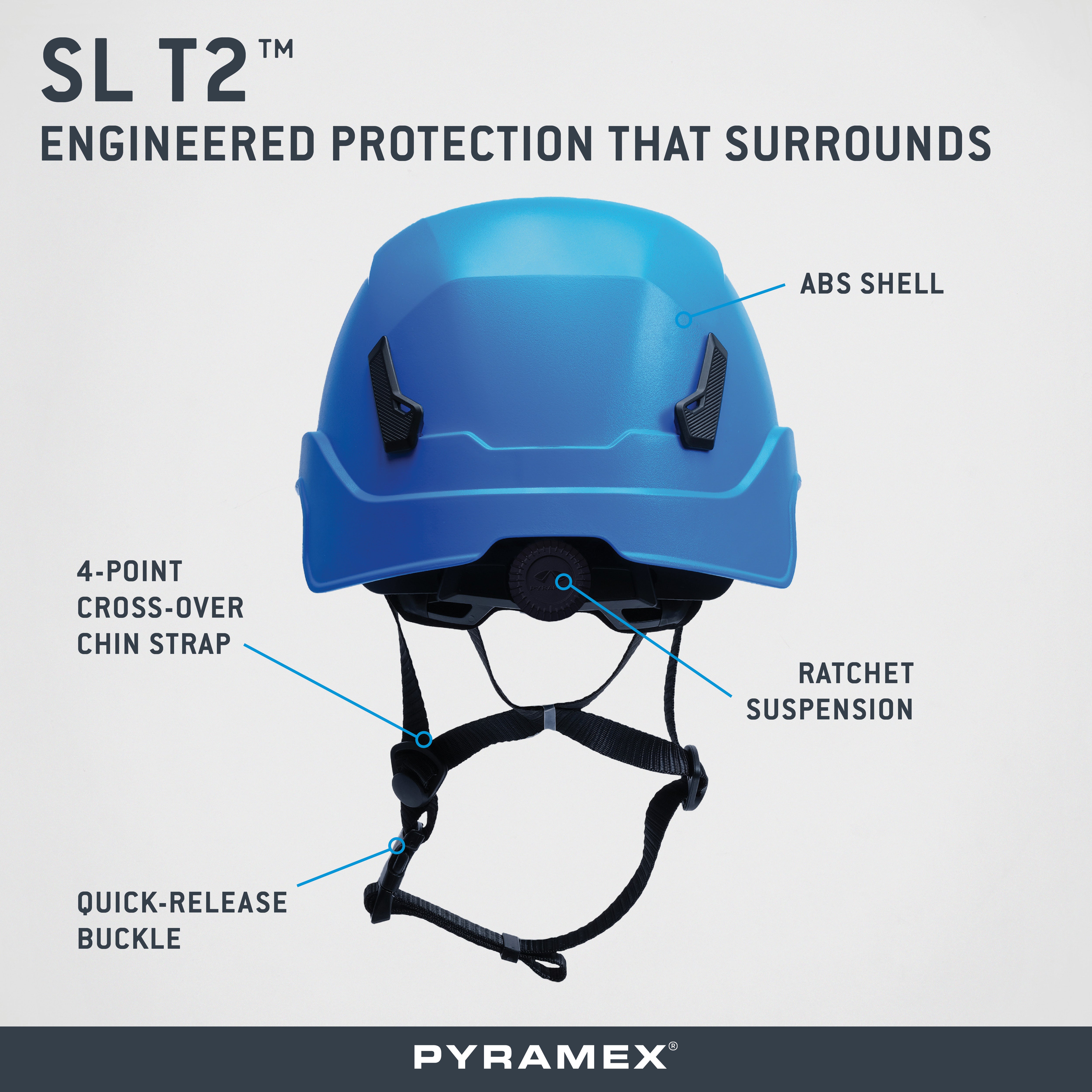 SL T2™ Safety Helmet Vented