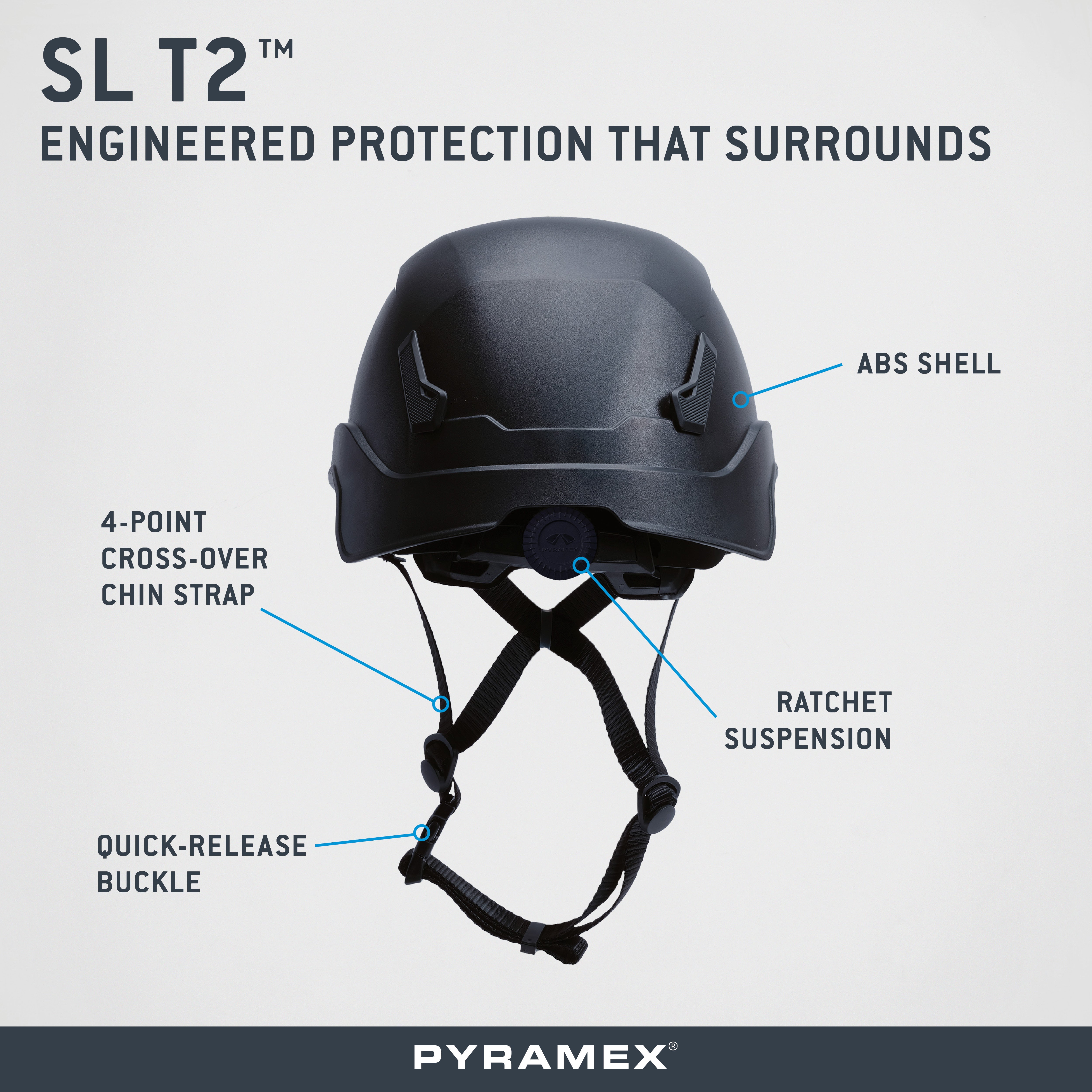 SL T2™ Safety Helmet Vented