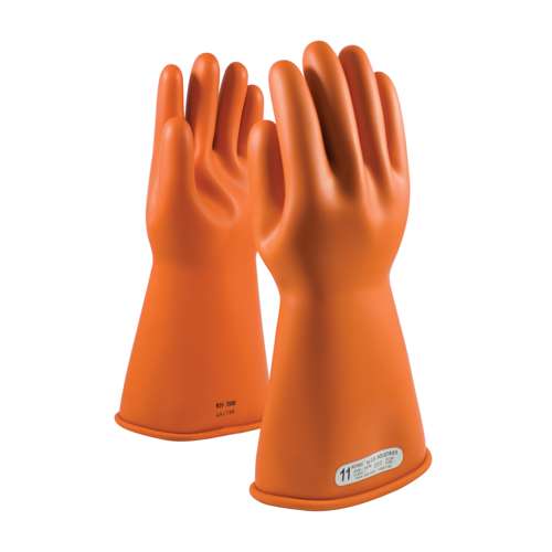 0147-1-14 Class 1 Rubber Insulating Glove with Straight Cuff - 14"