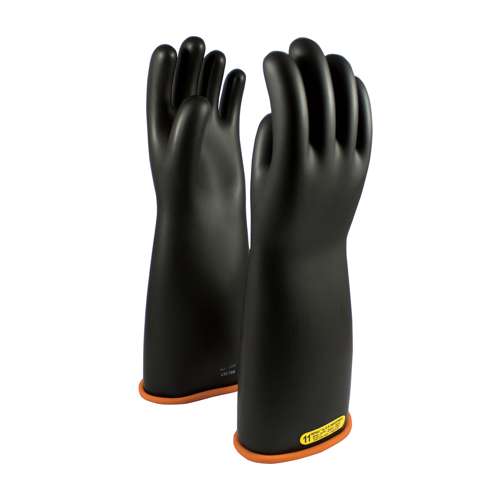 0155-2-18 Class 2 Rubber Insulating Glove with Straight Cuff - 18"