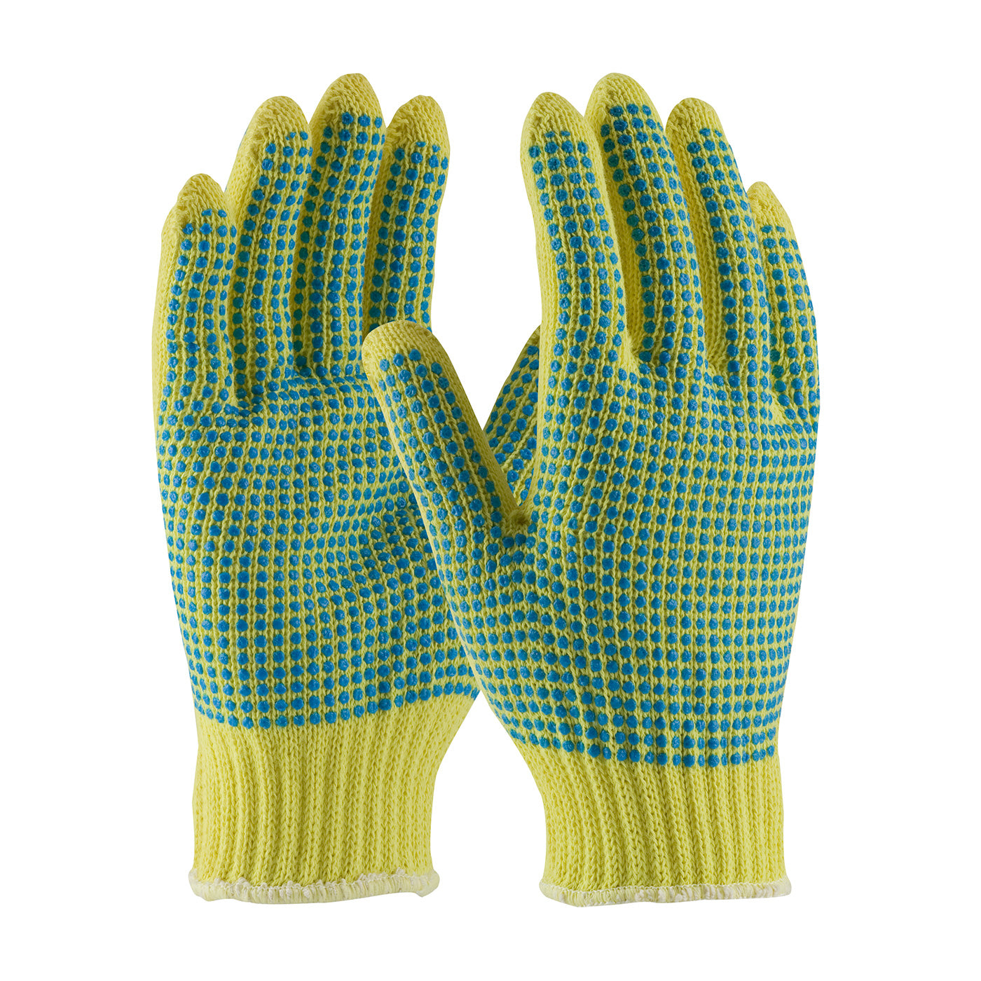 08-K300PDD Seamless Knit DuPont™ Kevlar® Glove with Double-Sided PVC Dot Grip - Medium Weight