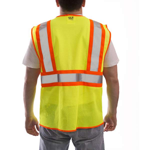 V70642 Job Sight Class 2 Two-Tone Mesh Vest