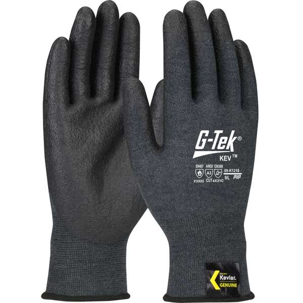 Seamless Knit DuPont™ Kevlar® Blended Glove with NeoFoam® Coated Palm & Fingers - Touchscreen Compatible