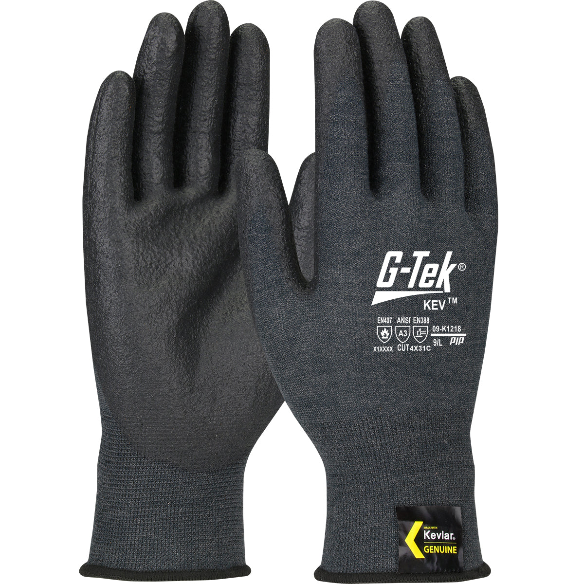 Seamless Knit DuPont™ Kevlar® Blended Glove with NeoFoam® Coated Palm & Fingers - Touchscreen Compatible