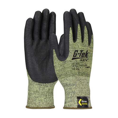 09-K1600 Seamless Knit DuPont™ Kevlar® Blended Glove with Foam Nitrile Coating on Palm & Fingers