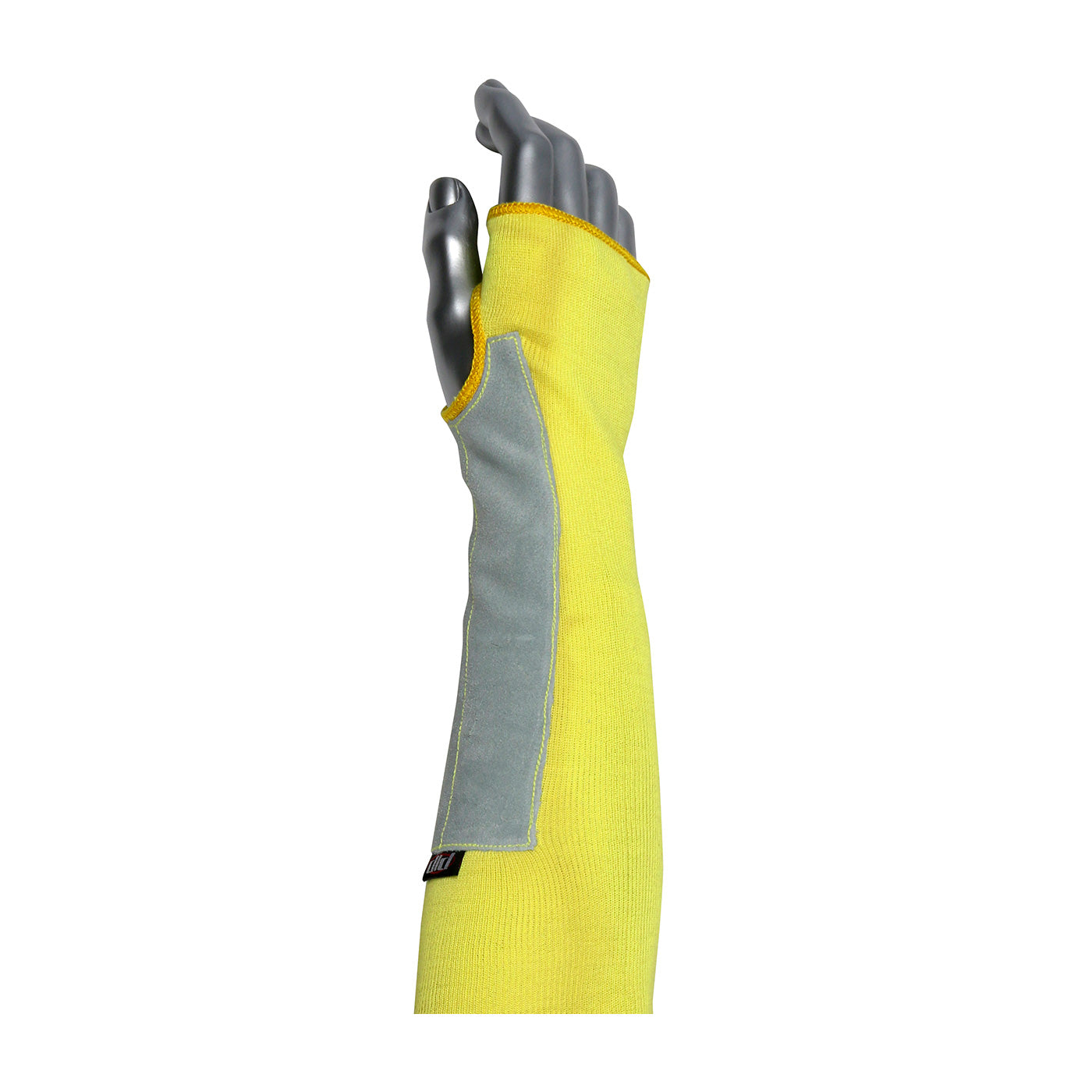 10-KSTOLP Kut-Gard Kevlar Sleeves, Two Ply, TH, Leather Patch