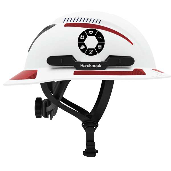 Hardknock Resolve FullBrim Type II Safety Helmet Vented USACE