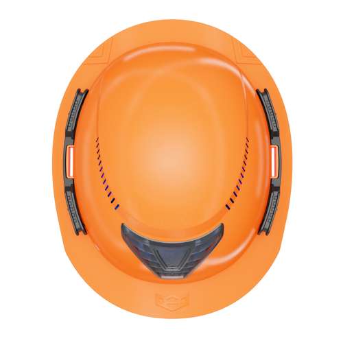 100-0 Hardknock Resolve FullBrim Type II Safety Helmet Vented