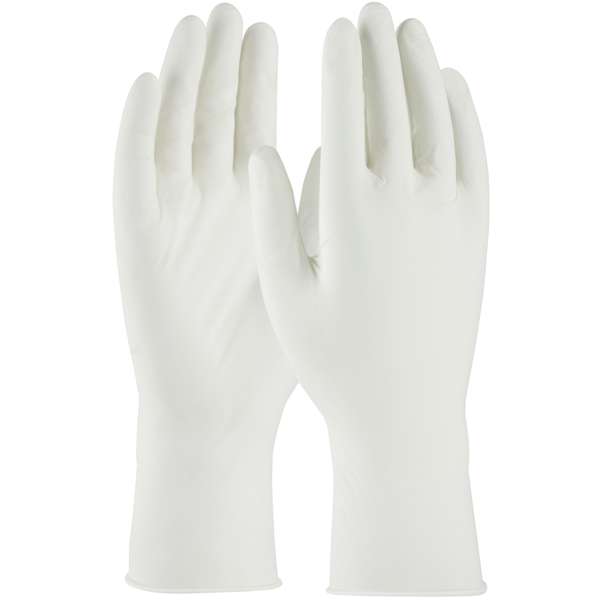 Single Use Class 100 Cleanroom Nitrile Glove with Finger Textured Grip - 12"