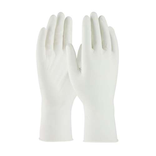 100-333010 Single Use Class 10 Cleanroom Nitrile Glove with Finger Textured Grip - 12"