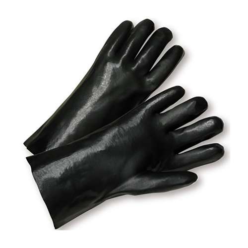 1017 PVC Dipped Glove with Interlock Liner and Smooth Finish - 10" Length