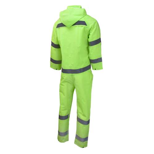 1820S 1820S Econo-Viz 3-Piece Rain Suit with Reflective Tape
