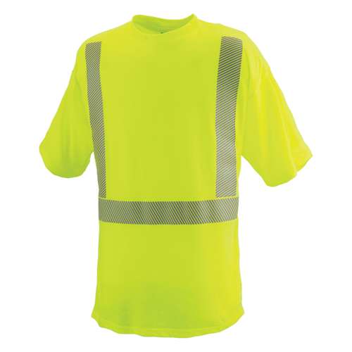 101CT ANSI Type R Class 2 Short Sleeve Moisture Wicking T-Shirt with 3M™ Scotchlite™ Comfort Trim and UPF 35 Sun Protection