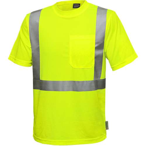 102ST ANSI Type R Class 2 Short Sleeve Moisture Wicking T-Shirt with UPF 35 Sun Protection