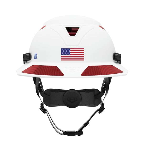 Hardknock Resolve FullBrim Type II Safety Helmet Non-Vented USACE