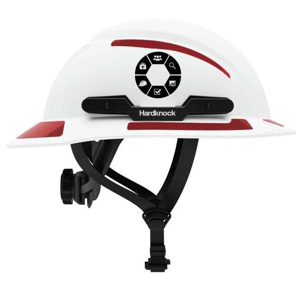 Hardknock Resolve FullBrim Type II Safety Helmet Non-Vented USACE