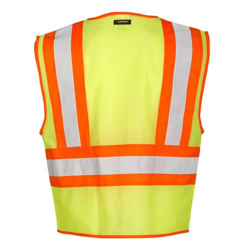 1056 Contrasting Mesh Vest