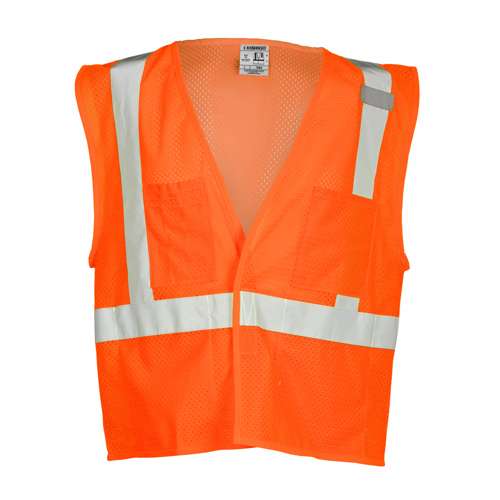 1084 4 Pocket Hook & Loop Mesh Vest
