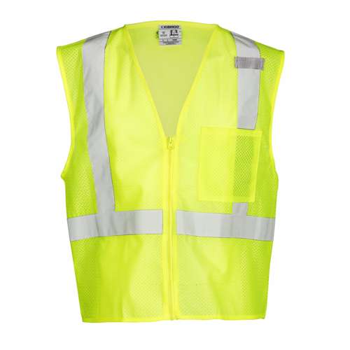 1089 Single Pocket Zipper Mesh Vest