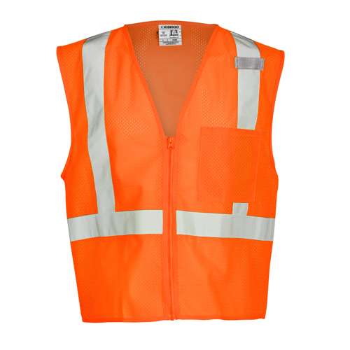 1090 Single Pocket Zipper Mesh Vest