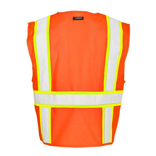 1164 Solid Front with Mesh Back Vest