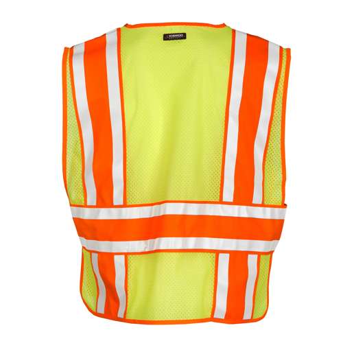 Kishigo 1166 4 Season Adjustable Mesh Breakaway Vest - Safety Vest