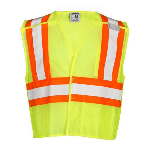 1174 Contrasting Mesh Breakaway Vest