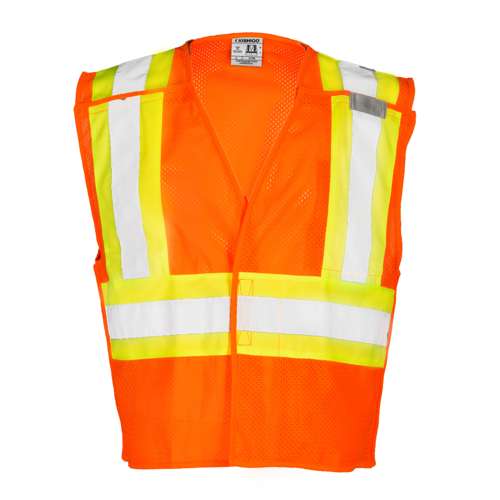 1176 Contrasting Mesh Breakaway Vest