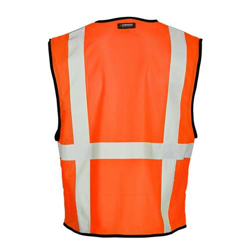 Kishigo 1192 6 Pocket Mesh Vest - Economy - Safety Vest