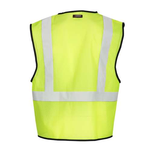 Kishigo 1193 Single Pocket Hook & Loop Mesh Vest - Economy - Safety Vest