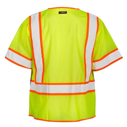 Kishigo 1242 6 Pocket Contrast Mesh Vest - Safety Vest