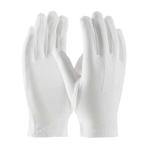 130-600WM 100% Stretch Nylon Dress Glove with Raised Stitching on Back - Open Cuff