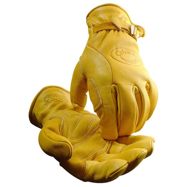 1304 Premium Top Grain Cowhide Leather Drivers Glove -  Keystone Thumb and Water Resistant