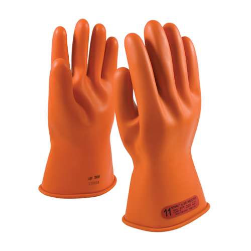 147-0-11 Class 0 Rubber Insulating Glove with Straight Cuff - 11"