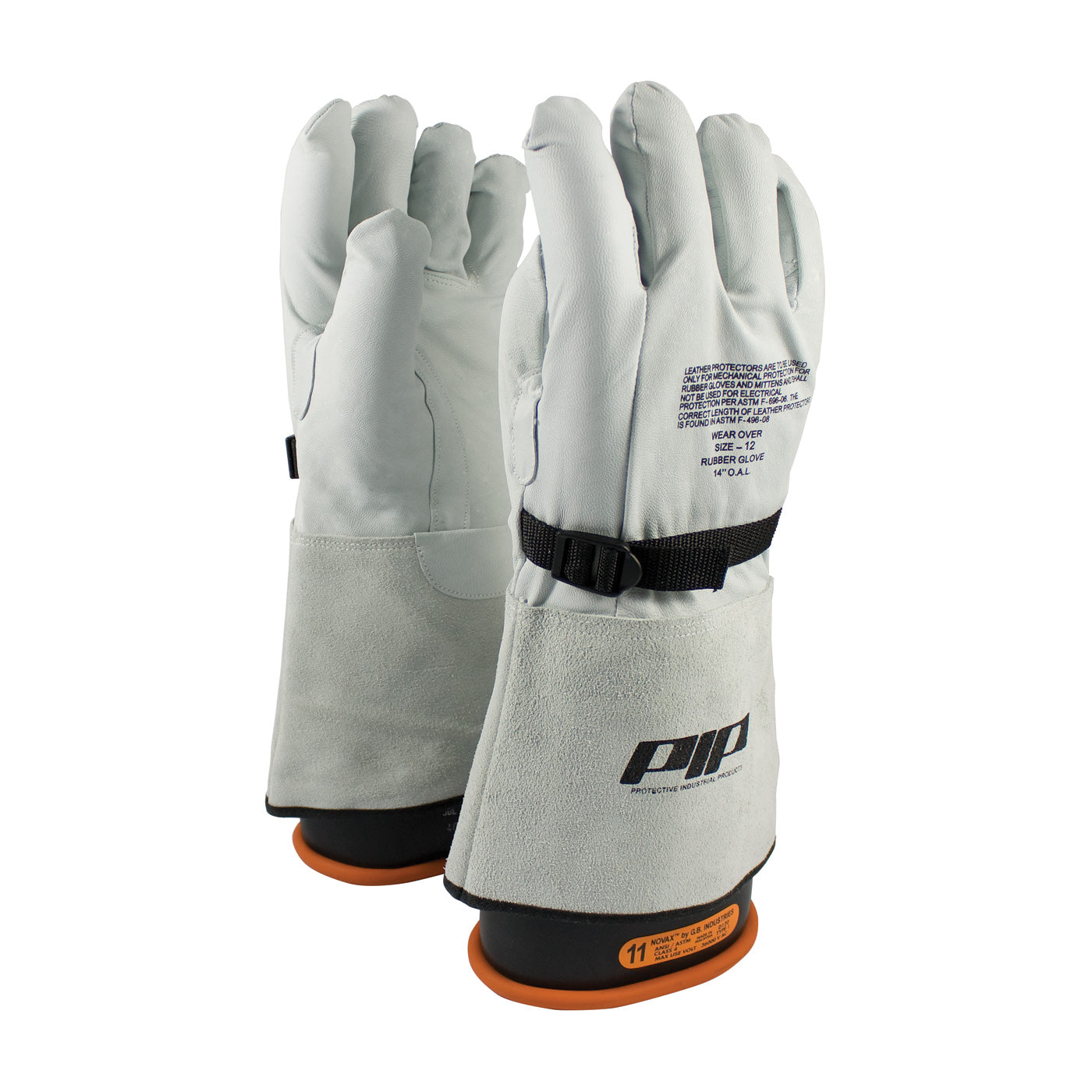 148-6000 Top Grain Goatskin Leather Protector for Novax® Gloves - Gauntlet Cuff