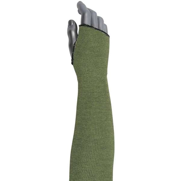 15-21KVBKTH Single-Ply ACP / DuPont™ Kevlar® / Pritex™ Blended Sleeve with Antimicrobial Fibers, Smart-Fit® and Thumb Hole