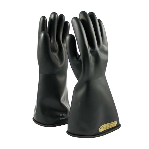 150-00-14 Class 00 Rubber Insulating Glove with Straight Cuff - 14"