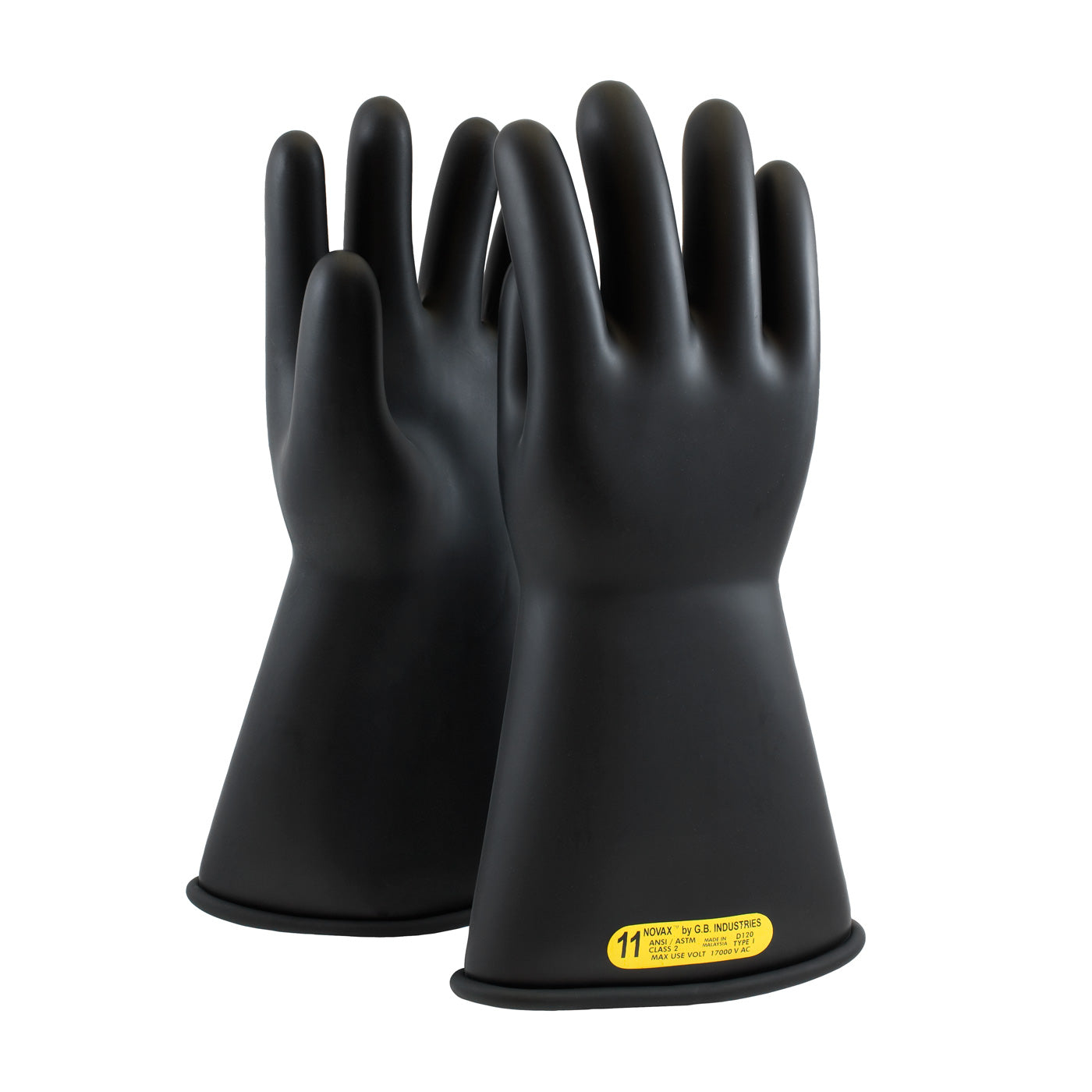 0150-2-14 Class 2 Rubber Insulating Glove with Straight Cuff - 14"