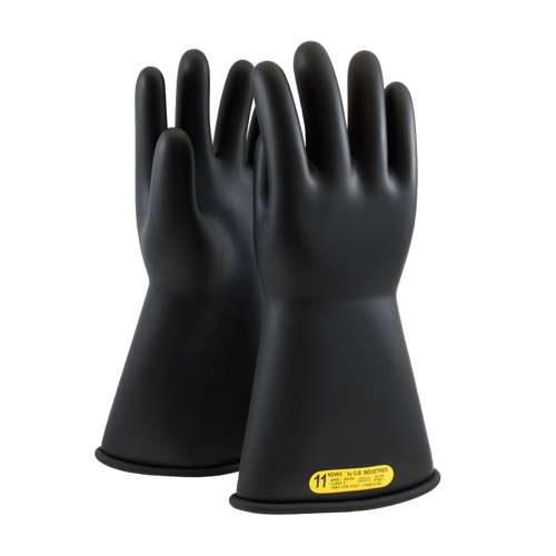 0150-2-14 Class 2 Rubber Insulating Glove with Straight Cuff - 14"