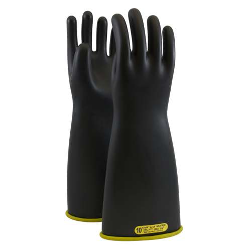 0152-2-18 Class 2 Rubber Insulating Glove with Straight Cuff - 18"