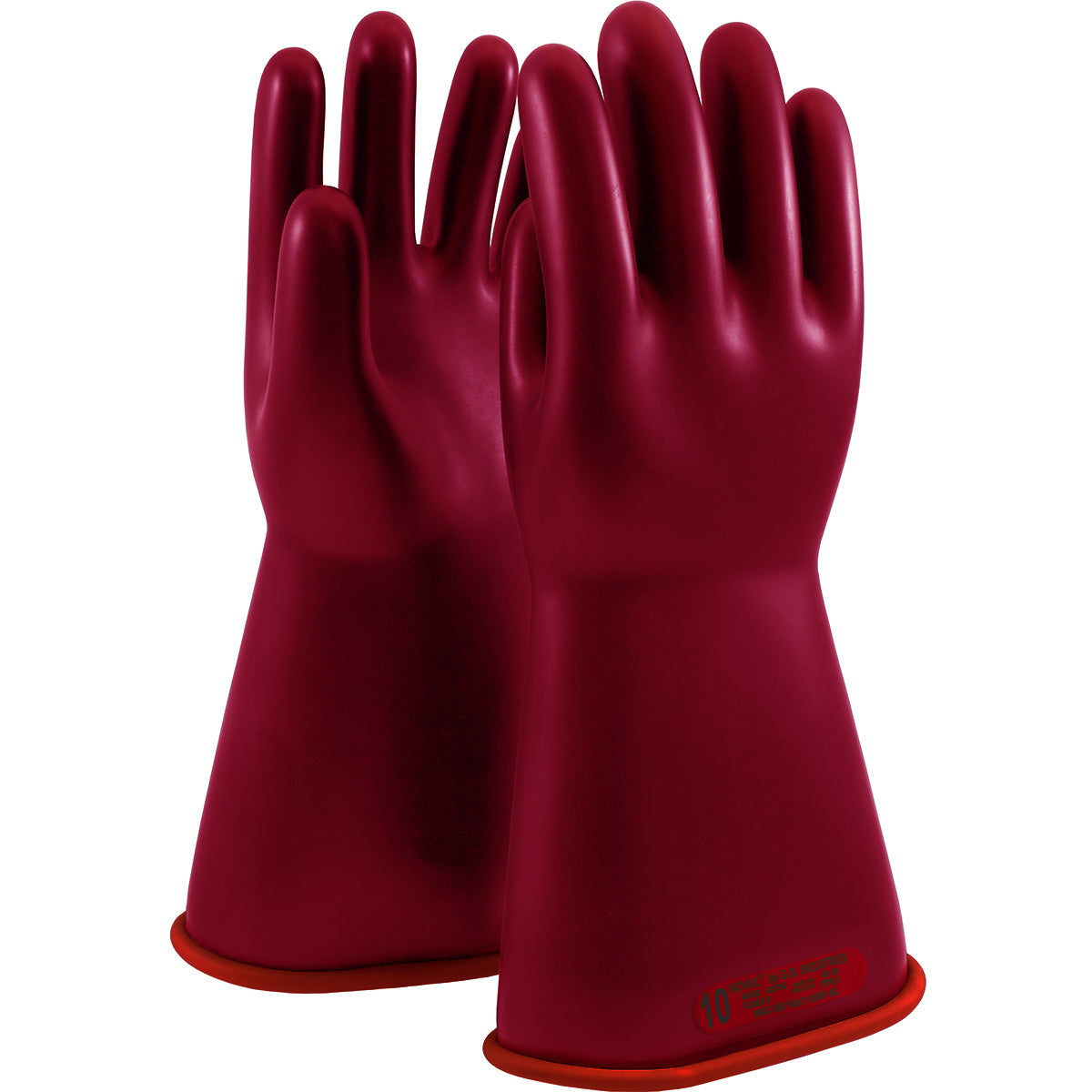 153-0-14 Class 0 Rubber Insulating Glove with Straight Cuff - 14"