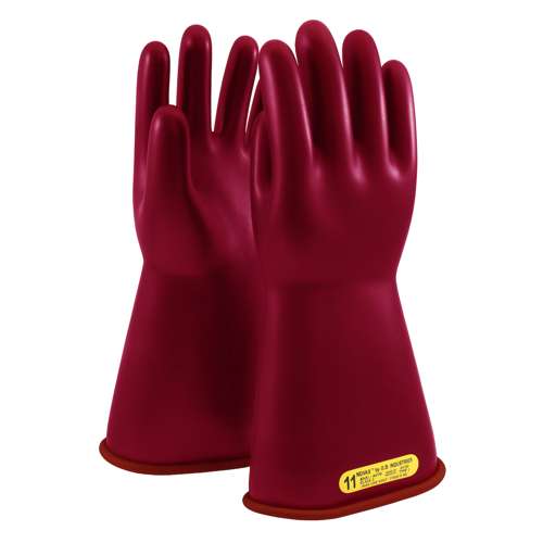 0153-2-14 NOVAX INSULATING GLOVE, CLASS 2, 14 IN., RED, STRAIGHT CUFF