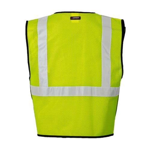 Kishigo 1535 Single Pocket Breakaway Vest - Economy - Safety Vest