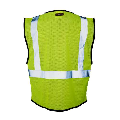 Kishigo 1547 Zipper Mesh Vest - Economy - Safety Vest
