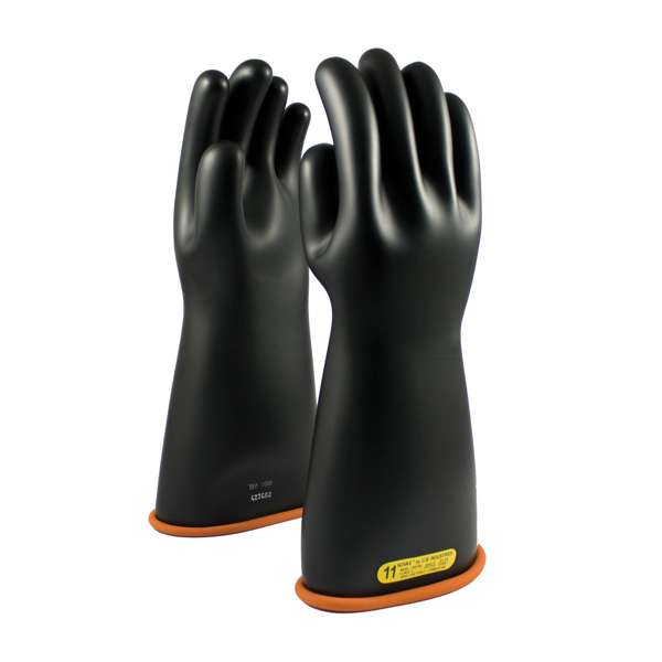 0155-2-16 Class 2 Rubber Insulating Glove with Straight Cuff - 16"