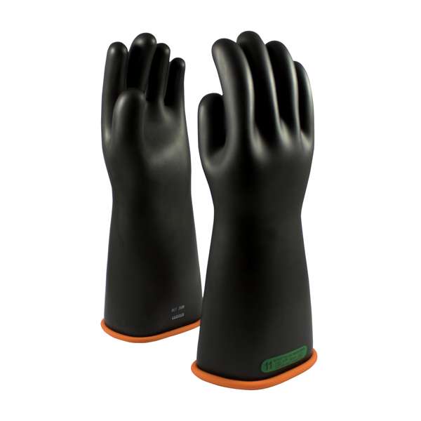 0155-3-16 Class 3 Rubber Insulating Glove with Straight Cuff - 16"