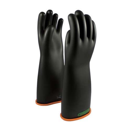 0155-3-18 Class 3 Rubber Insulating Glove with Straight Cuff - 18"