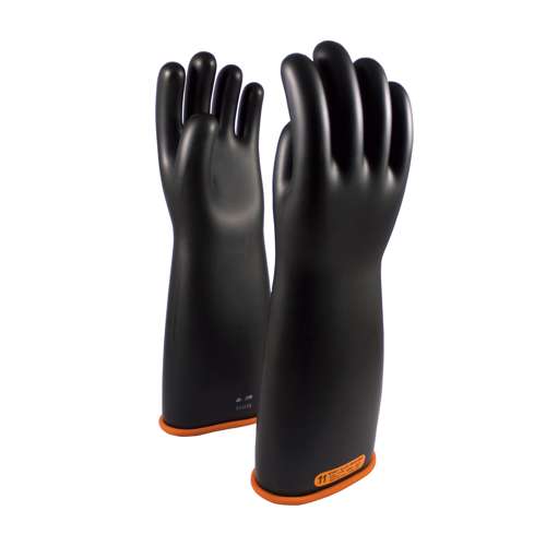 0155-4-18 Class 4 Rubber Insulating Glove with Straight Cuff - 18"