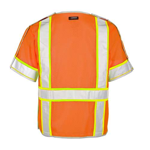 Kishigo 1553 Premium Brilliant Series Breakaway Class 3 Vest ANSI Class 3 - Safety Vest